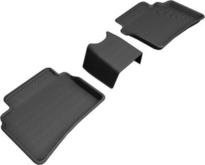 Buick Regal Floor Mats - Rear - 3D MAXpider - KAGU Series - Black - `18-`20